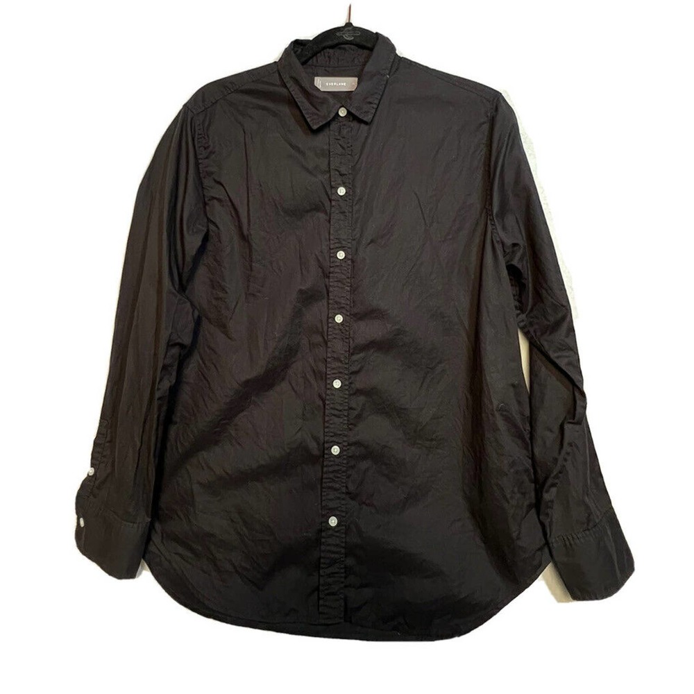 Everlane Black Casual Button Down Shirt